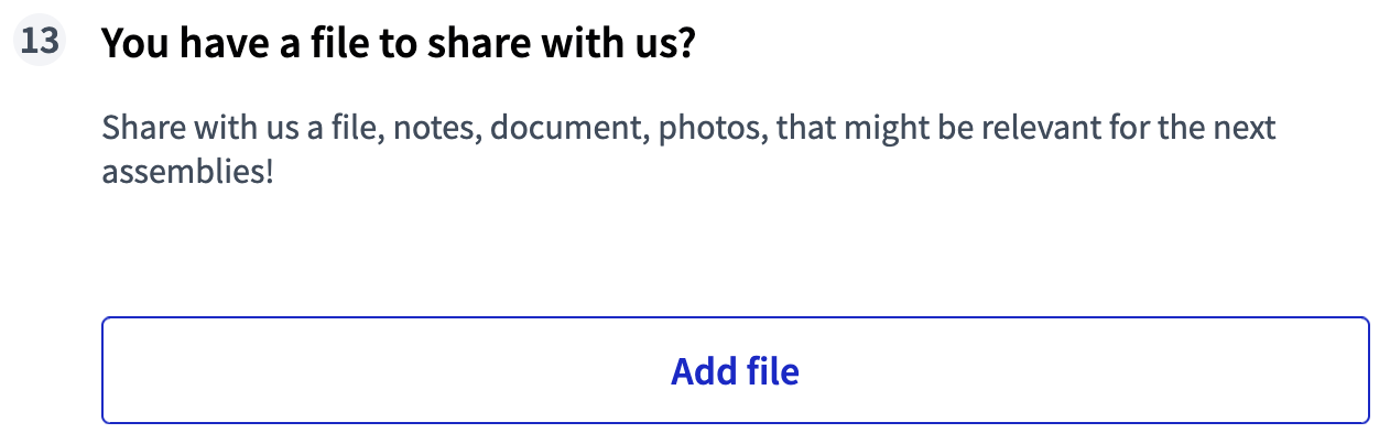 Files type - frontend